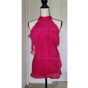 Express, halter top, hot pink